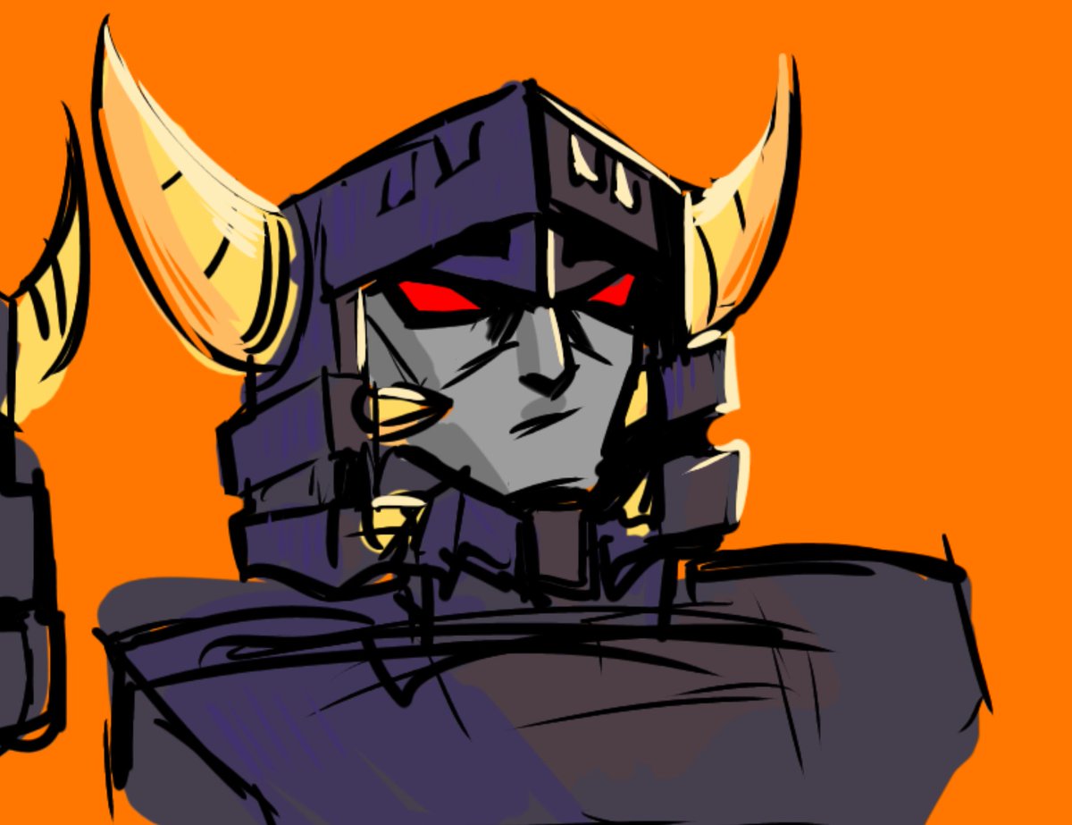 This bull wants that cow across the field...
#Transformers #Cyberworld #Megatron