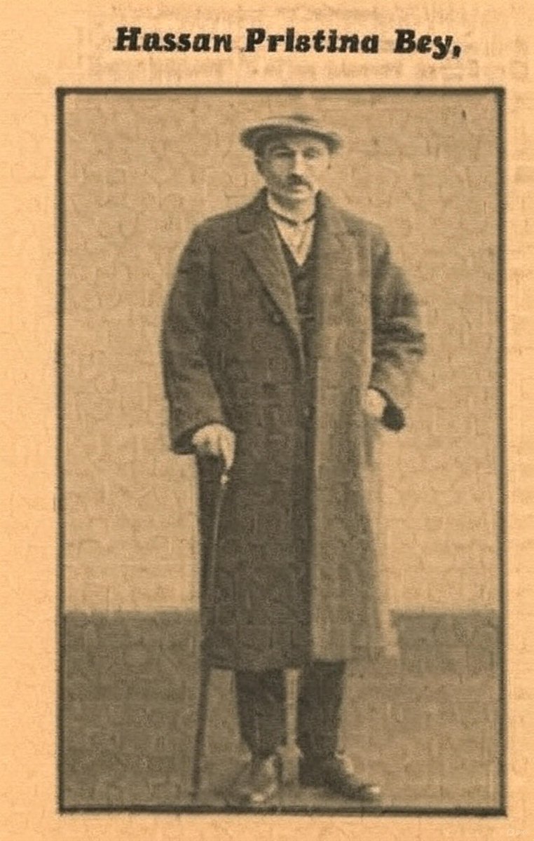 On this day, 92 years ago, Hasan Prishtina, Albanian patriot from #Kosova, was cowardly assassinated in Thessaloniki by enemies of his fight for our people’s liberation. His legacy lives on in Kosova’s independence and our fight for unity and justice. 🇦🇱🇽🇰 #HasanPrishtina