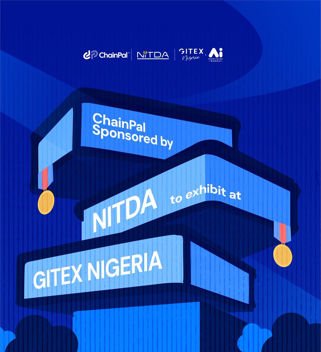 We're thrilled to announce that ChainPal has been selected and fully sponsored by <a href="/NITDANigeria/">NITDA Nigeria</a> to exhibit at <a href="/GITEXNG/">GITEX NIGERIA</a> 2025! 🚀

This is a massive milestone for us. Thanks to NITDA for backing innovative African startups. We're ready to showcase the future of African commerce.