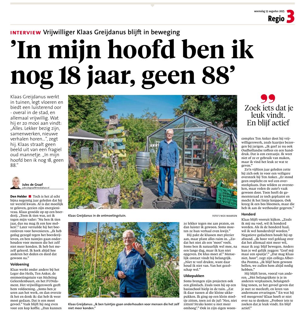 AlberthaPostma's tweet photo. Onze Klaas https://t.co/oLc6hUwISa
