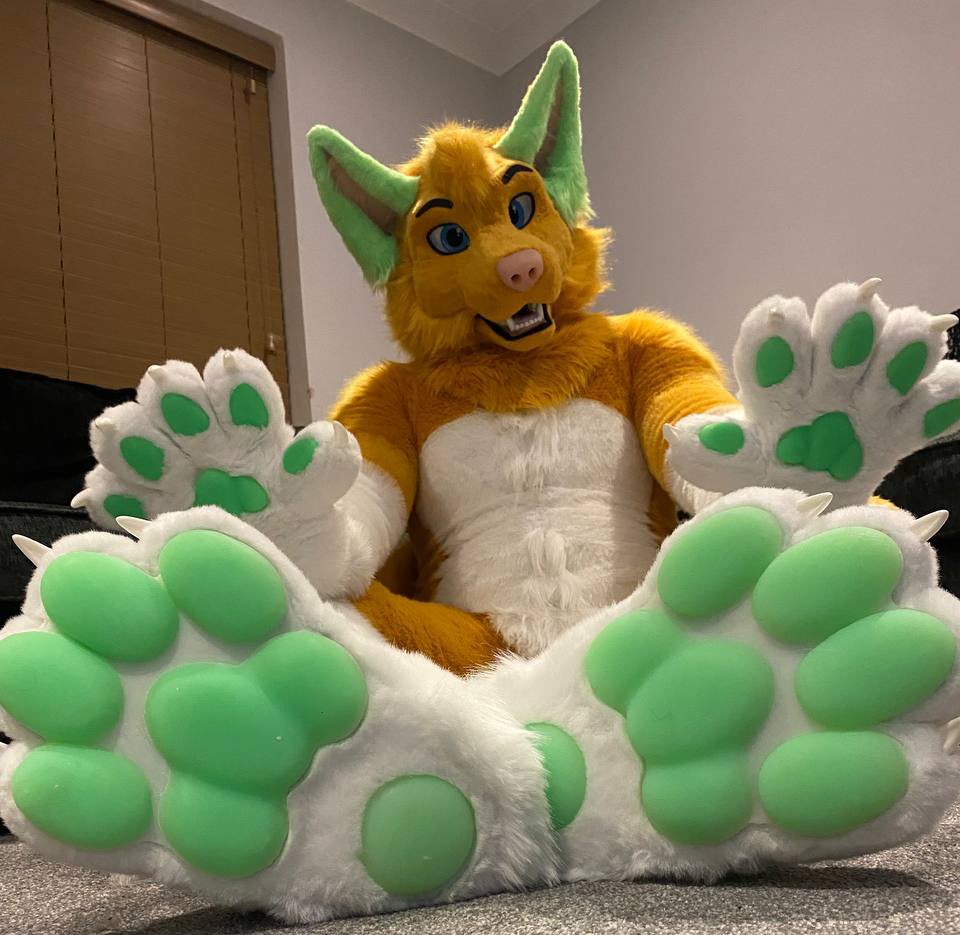 Archie (@archiefur92) on Twitter photo Another bright and beautiful #Pawgust day
The sun is shining, the birds are singing and the paws are all on display
💚💚
🪡 <a href="/RandDfursuits/">R&Dfursuits 🏳️🌈✨Closed✨</a>
📸 <a href="/TheDeltaDur/">❄️Mischievous Tiger Dur❄️</a>
#furry Another bright and beautiful #Pawgust day
The sun is shining, the birds are singing and the paws are all on display
💚💚
🪡 <a href="/RandDfursuits/">R&Dfursuits 🏳️🌈✨Closed✨</a>
📸 <a href="/TheDeltaDur/">❄️Mischievous Tiger Dur❄️</a>
#furry