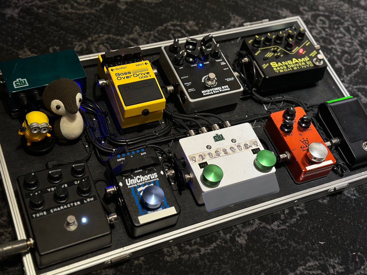 嫁のボードに早速AURIONを追加
最後段で全体の補正的に使うことにした
めちゃくちゃ良い