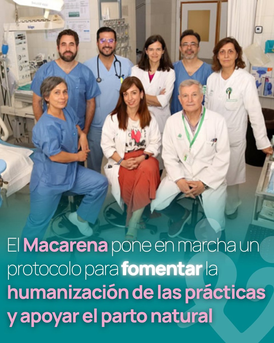Colegio de Enfermería de Sevilla (@icoesevilla) on Twitter photo 🤰🏻 El <a href="/HUVMacarena/">Hospital Virgen Macarena</a> pone en marcha un #protocolo para fomentar la #humanización de las prácticas y apoyar el #parto natural
▶️ LEER: ow.ly/RnIM50WF3Ga
#PartoNatural #SaludMaterna #Parto #Matronas #Sevilla #VirgenMacarena
🔗<a href="/AMatronas/">Asociación Andaluza de Matronas</a> <a href="/SAGOAndalucia/">SAGOAndalucia</a> <a href="/FAMEmatronas/">FAME</a> 🤰🏻 El <a href="/HUVMacarena/">Hospital Virgen Macarena</a> pone en marcha un #protocolo para fomentar la #humanización de las prácticas y apoyar el #parto natural
▶️ LEER: ow.ly/RnIM50WF3Ga
#PartoNatural #SaludMaterna #Parto #Matronas #Sevilla #VirgenMacarena
🔗<a href="/AMatronas/">Asociación Andaluza de Matronas</a> <a href="/SAGOAndalucia/">SAGOAndalucia</a> <a href="/FAMEmatronas/">FAME</a>