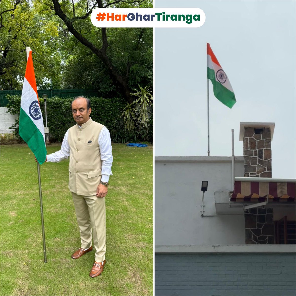 Dr. Sudhanshu Trivedi (@sudhanshutrived) on Twitter photo рдЖрдЬ #HarGharTiranga рдЕрднрд┐рдпрд╛рди рдХреЗ рддрд╣рдд рдЕрдкрдиреЗ рдЖрд╡рд╛рд╕ рдкрд░ рддрд┐рд░рдВрдЧрд╛ рдлрд╣рд░рд╛рдпрд╛ред ЁЯЗоЁЯЗ│
рдЖрдЗрдП, рдкреНрд░рдзрд╛рдирдордВрддреНрд░реА рд╢реНрд░реА <a href="/narendramodi/">Narendra Modi</a> рдЬреА рдХреЗ рдЖрд╣реНрд╡рд╛рди рдкрд░ рд╣рд░ рдШрд░ рддрд┐рд░рдВрдЧрд╛ рдлрд╣рд░рд╛рдХрд░ рдЖрдЬрд╝рд╛рджреА рдХрд╛ рдЙрддреНрд╕рд╡ рдордирд╛рдПрдБ рдФрд░ рдЕрдкрдиреА рд╕реЗрд▓реНрдлреА harghartiranga.com рдкрд░ рдЕрдкрд▓реЛрдб рдХрд░ рднрд╛рдЧреАрджрд╛рд░реА рджрд░реНрдЬ рдХрд░реЗрдВред рдЖрдЬ #HarGharTiranga рдЕрднрд┐рдпрд╛рди рдХреЗ рддрд╣рдд рдЕрдкрдиреЗ рдЖрд╡рд╛рд╕ рдкрд░ рддрд┐рд░рдВрдЧрд╛ рдлрд╣рд░рд╛рдпрд╛ред ЁЯЗоЁЯЗ│
рдЖрдЗрдП, рдкреНрд░рдзрд╛рдирдордВрддреНрд░реА рд╢реНрд░реА <a href="/narendramodi/">Narendra Modi</a> рдЬреА рдХреЗ рдЖрд╣реНрд╡рд╛рди рдкрд░ рд╣рд░ рдШрд░ рддрд┐рд░рдВрдЧрд╛ рдлрд╣рд░рд╛рдХрд░ рдЖрдЬрд╝рд╛рджреА рдХрд╛ рдЙрддреНрд╕рд╡ рдордирд╛рдПрдБ рдФрд░ рдЕрдкрдиреА рд╕реЗрд▓реНрдлреА harghartiranga.com рдкрд░ рдЕрдкрд▓реЛрдб рдХрд░ рднрд╛рдЧреАрджрд╛рд░реА рджрд░реНрдЬ рдХрд░реЗрдВред