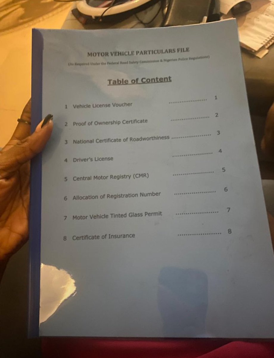 The language that Nigerian Police understands.