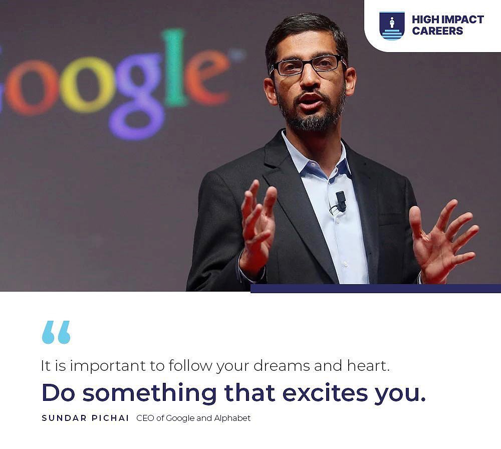HighImpact01's tweet image. What excites you? Are you doing it already? If not, it is not too late to start. #WednesdayWisdom #HighImpactCareers