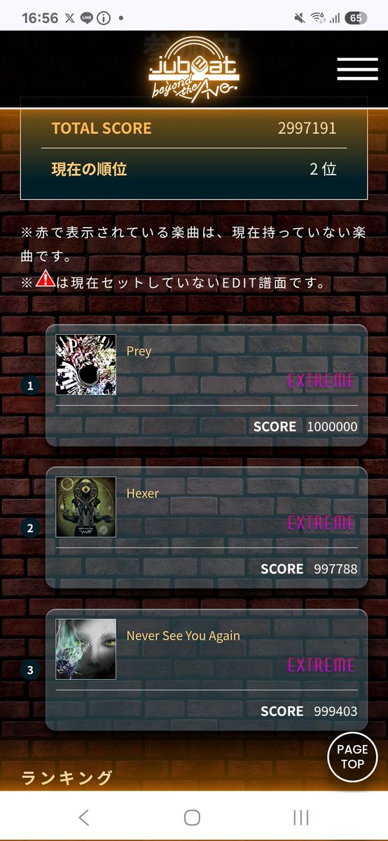 J-Tag 2ndの本番Aコースやってきた！！！！！
不安なネバシ耐えたのに、Hexerの何もないところで爆発した泣
一発大会でエクセ出ることあんまりないからPreyエクセは嬉しい～！！！！！