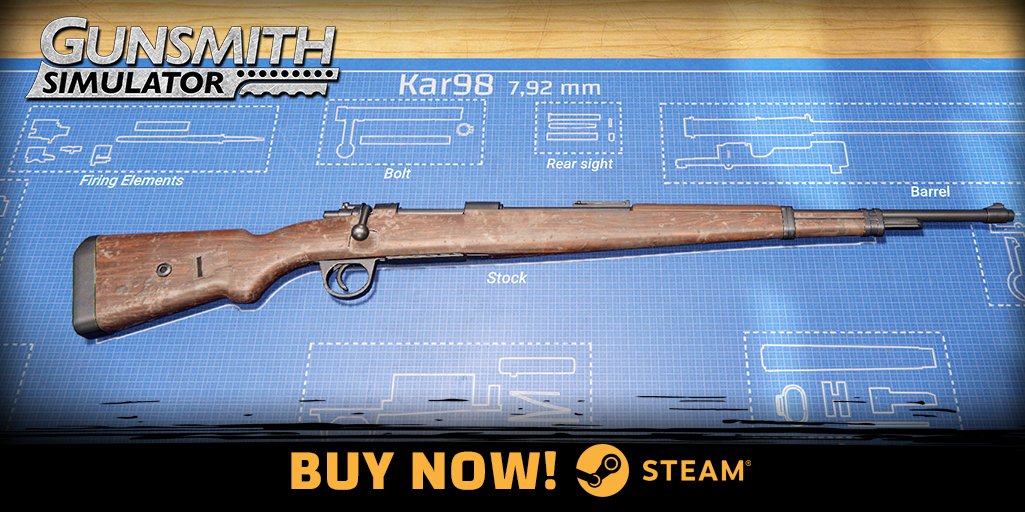 GameHuntersDev's tweet photo. Every scratch tells a story. Every rust spot is a challenge.
Bring the Kar-98 back to life in Gunsmith Simulator.
Play now: https://t.co/Ekbh8rOBBC
#GunsmithSimulator #Kar98k #GunRepair https://t.co/3Xjy5mtsMD