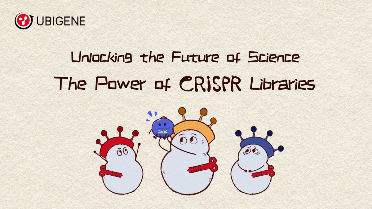 🌅CRISPR libraries revolutionize cancer &amp; drug resistance research! Uncover tumor targets &amp; fight infections with Ubigene’s tools.  🎬Watch now: youtube.com/watch?v=6mJPjM…
 #CRISPR #Genomics #CancerResearch #geneediting #science #research #Biology #crisprscreen #crisprlibrary