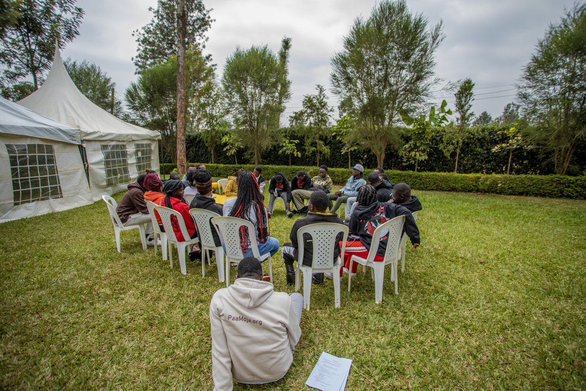 Maureen Onyango (@onyangom_254) on Twitter photo Much appreciation to <a href="/CMETrust/">Canada-Mathare Education Trust</a> and <a href="/PaaMoja/">PaaMoja Initiative</a> initiative for conducting a self defence training to all the post secondary scholars.
Main highlight is that self defence isn't all about strength or power. Looking forward to such marvellous discussions.
#WezeshaKike!
#CMETrustAt18 Much appreciation to <a href="/CMETrust/">Canada-Mathare Education Trust</a> and <a href="/PaaMoja/">PaaMoja Initiative</a> initiative for conducting a self defence training to all the post secondary scholars.
Main highlight is that self defence isn't all about strength or power. Looking forward to such marvellous discussions.
#WezeshaKike!
#CMETrustAt18