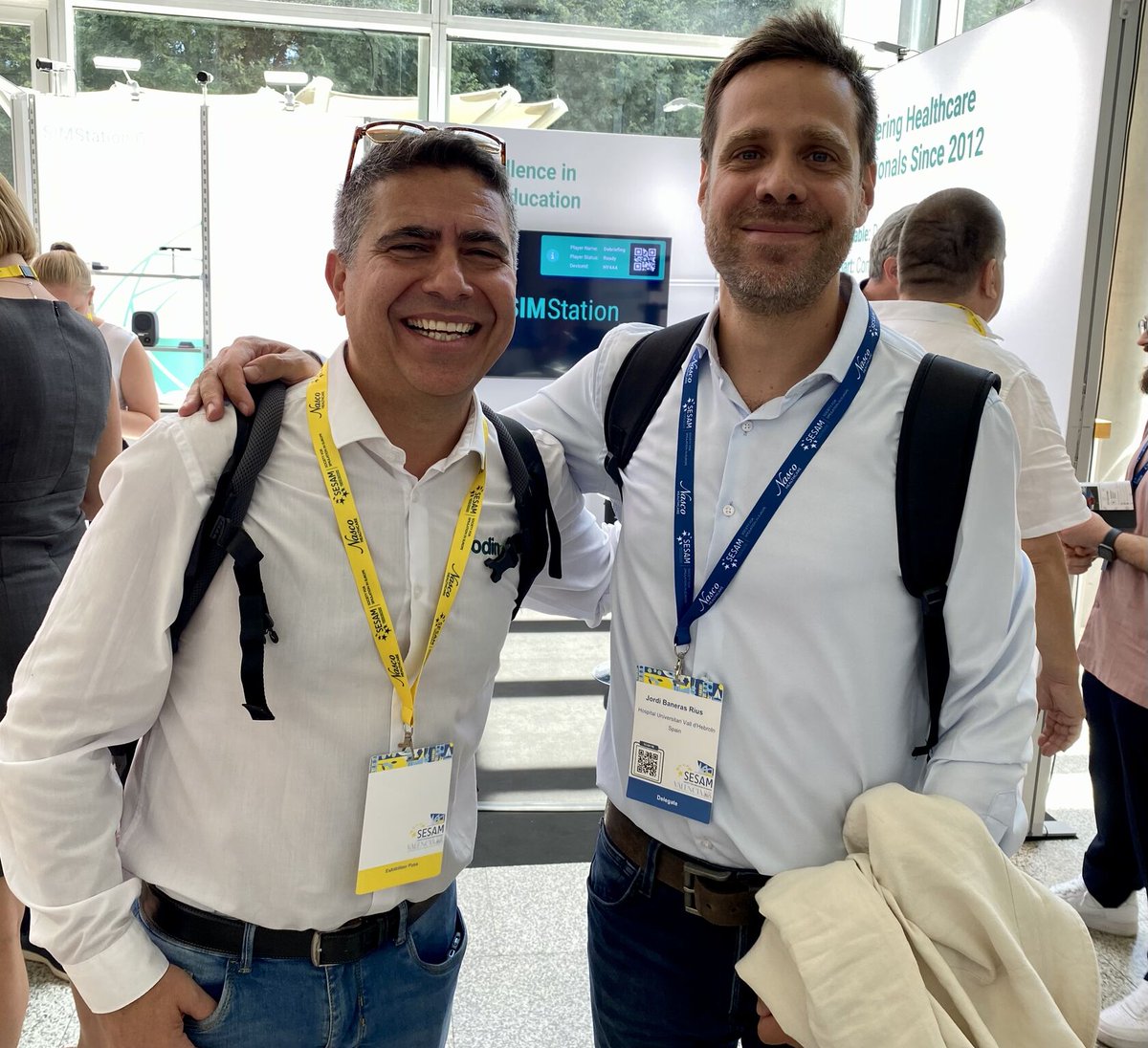 CodimgVA's tweet image. Back in June this year, Codimg Product Manager @IbnSurez1 attended the #SESAM25 conference in Valencia, Spain.

Many thank to all those that took time out to speak to him about the latest innovations in tech for #medsim and #debriefing.

See you all next year!