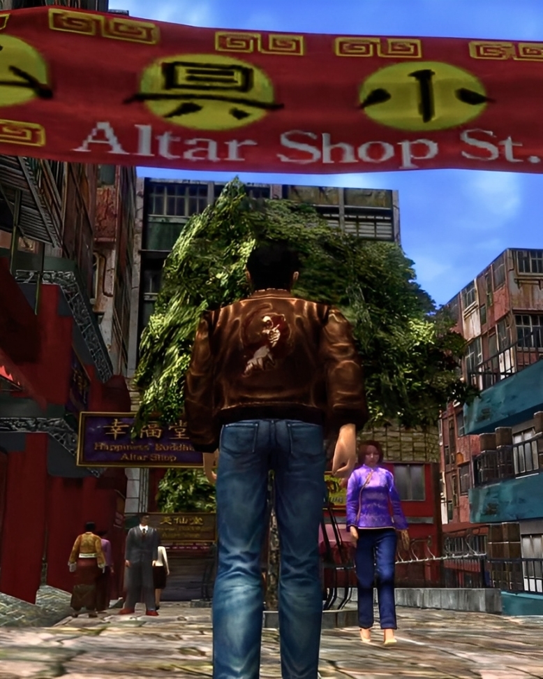 There's plenty of #WednesdayWisdom to be found in the Wise Men's Qr in Wan Chai. From martial arts experts, antique shops and group Tai Chi sessions in Man Mo Park, there's a lot of mindfulness for Ryo to discover here.

#SEGA #LetsGetShenmue4
