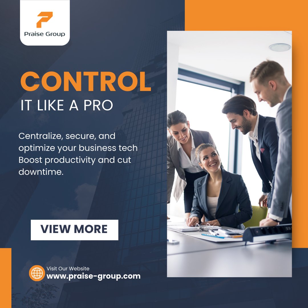 GroupPraise's tweet image. 🖥️ Control IT Like a Pro 🔐
✔️ Centralized IT Management
✔️ Enhanced Security Protocols
Take control of your IT and power your business success.
For more information!
Visit us: praise-group.com
#PraiseGroup #ITManagement #TechOptimization #BusinessSecurity
