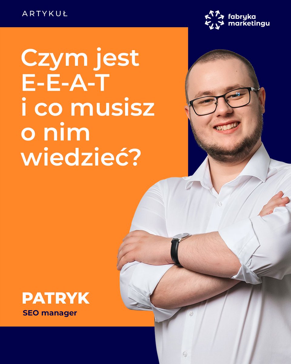 Google coraz bardziej nagradza treści tworzone przez prawdziwych ekspertów. 🚀

🔍 Poznaj E-E-A-T, czyli cztery filary jakości: doświadczenie, ekspertyza, autorytatywność i wiarygodność.

W najnowszym artykule Patryka Błachnio  dowiesz się, jak wdrożyć te zasady, by Twoje treści