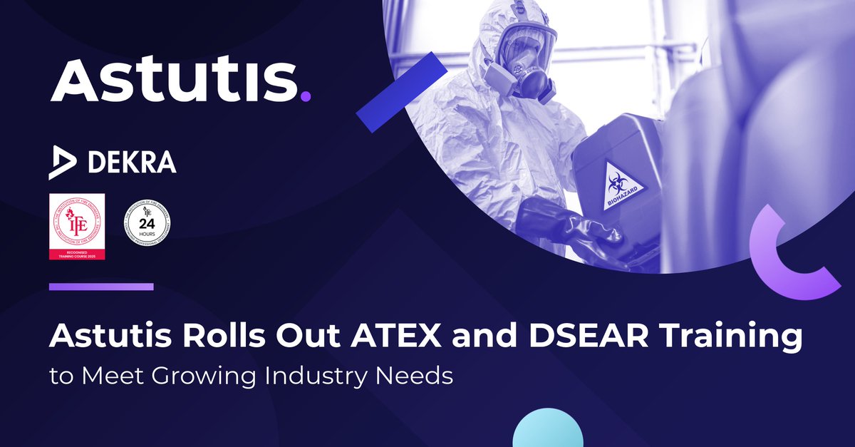 Fire and explosion risks aren’t just compliance issues, they’re real-world hazards. Our new #ATEX and #DSEAR training gives safety professionals the tools to manage risk where it matters most. 

Learn more: ow.ly/I29Y50WyPUs

 #ProcessSafety #RiskLeadership #SafetyTraining