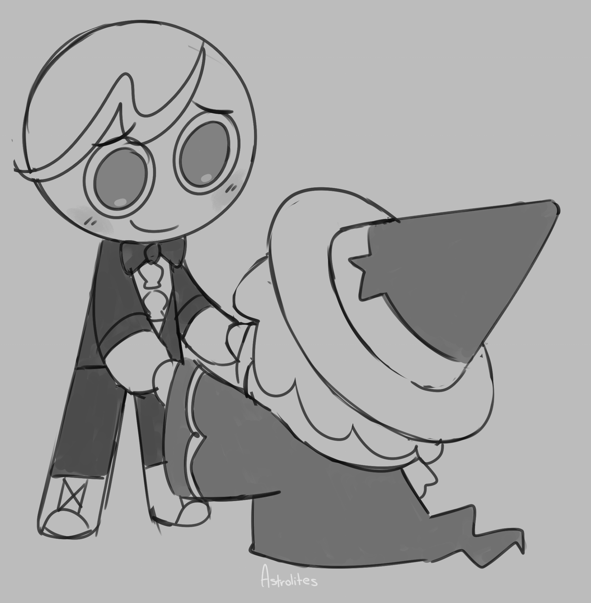 Astr0lites's tweet photo. #cookierun #wizardbrave 
Puppy love <3 https://t.co/fBivNfjeal