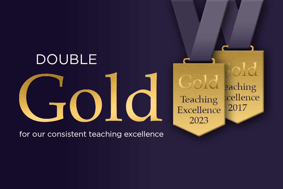 Keele is one of only 15 broad-based universities in England – out of over 100 – to have been awarded Gold in both the 2017 and 2023 TEF exercises, demonstrating our consistent teaching excellence ⭐️

keele.ac.uk/about/factsand…