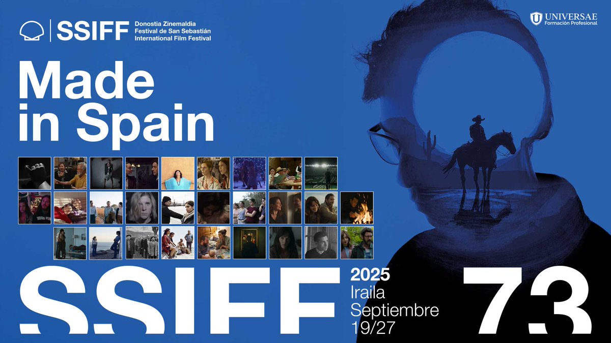 #73SSIFF 🔷 La sección #MadeinSpain mostrará 28 títulos, incluyendo el estreno mundial de cuatro largometrajes y un corto, además de los últimos trabajos de cineastas como Albertina Carri, Arantxa Echevarría, Belén Funes, Cesc Gay, Oliver Laxe, Eva Libertad, Julio Medem, Javier