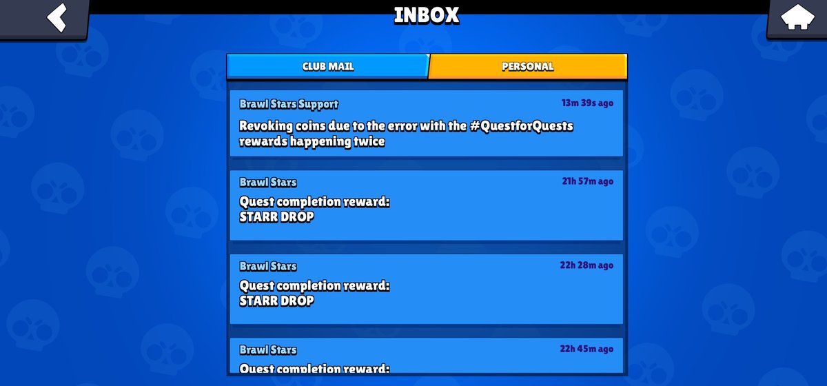 Yaboy11234's tweet photo. @BrawlStars this is absolutely ridiculous! I had no clue this was even a bug i thought yall were just being nice. https://t.co/seDb8gqXnC