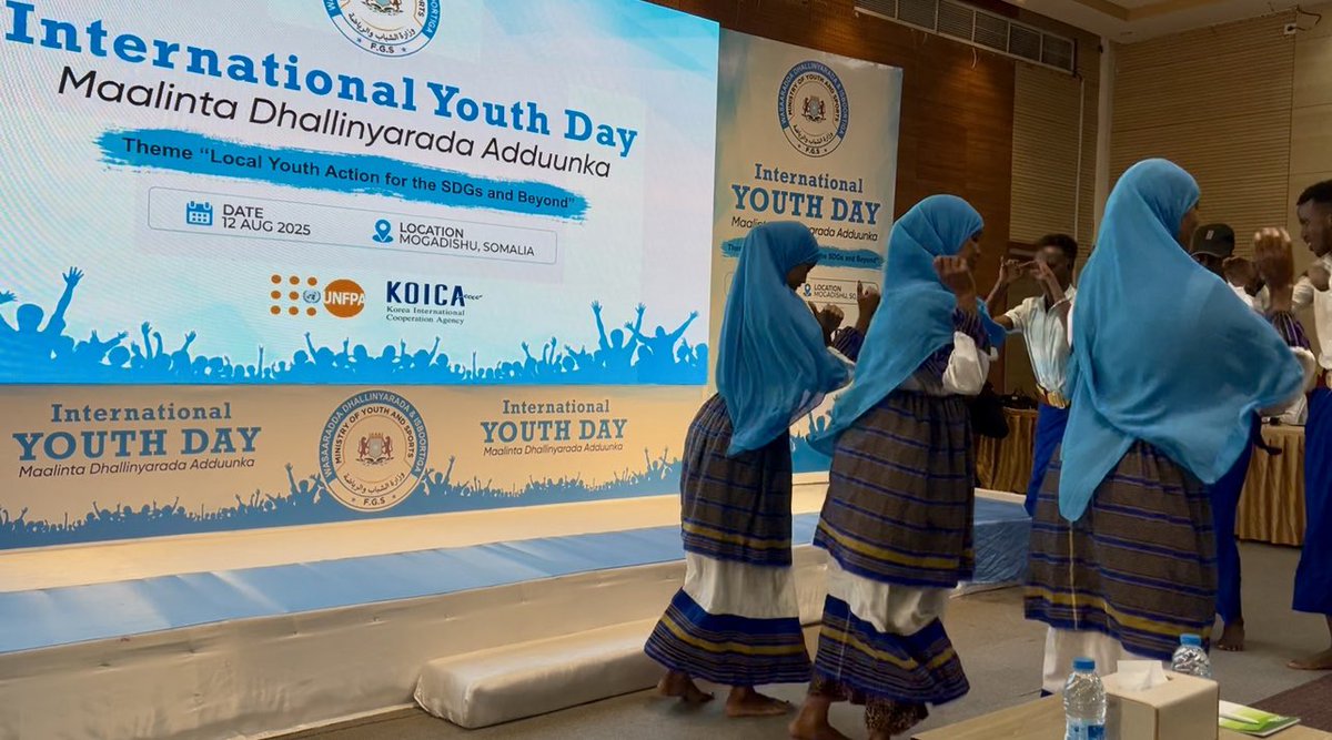 GConway_UN's tweet image. Pleased to participate yesterday in #InternationalYouthDay with @MoysFGS &amp;amp; celebrate youth as source of  inspiration, innovation, and change in Somalia’s #peacebulding &amp;amp;  developmental journey. Grateful to support prep of #YPS National Action Plan (NAP)