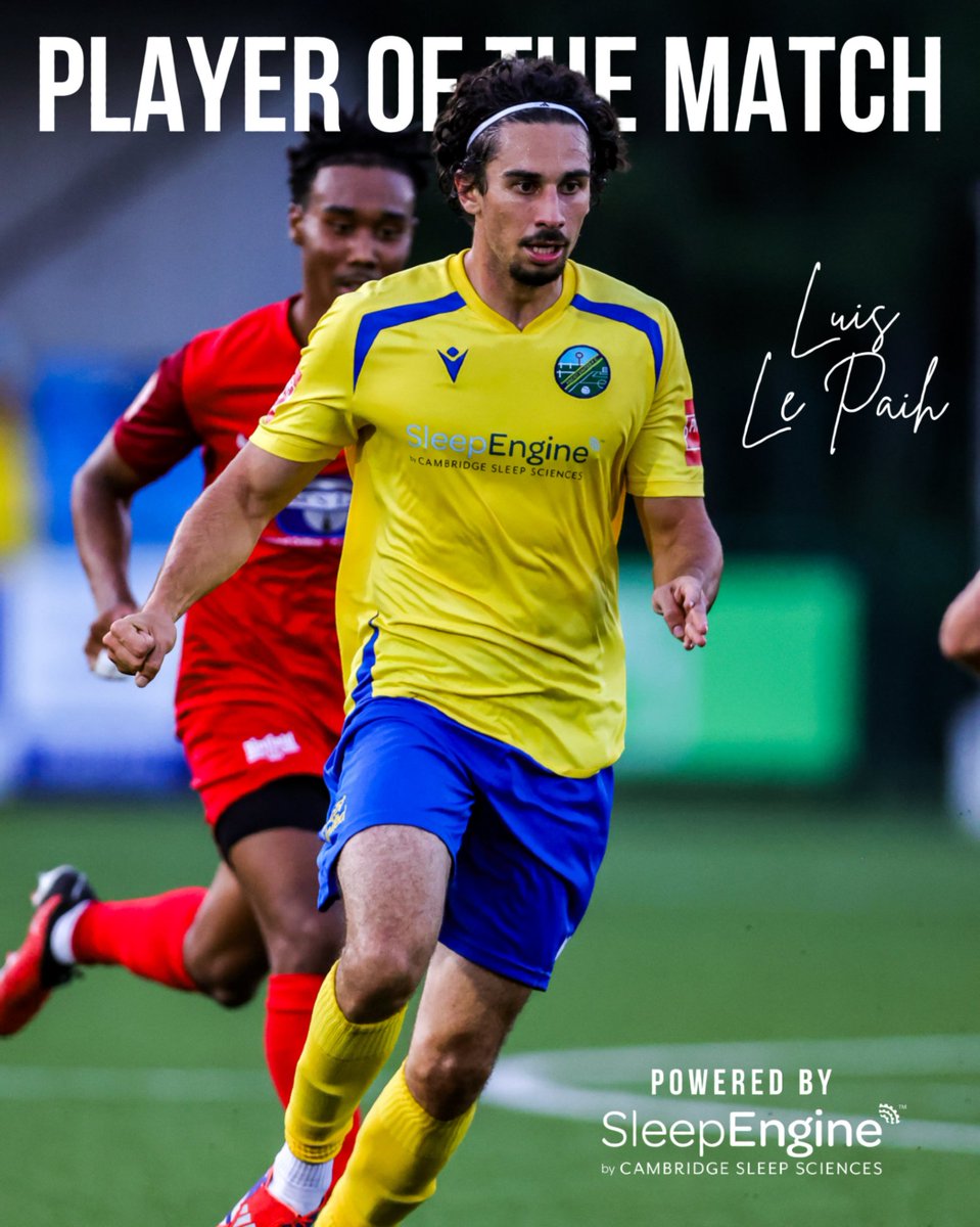 𝐏𝐋𝐀𝐘𝐄𝐑 𝐎𝐅 𝐓𝐇𝐄 𝐌𝐀𝐓𝐂𝐇

Player of the Match last night was our very own French wizard, Luis Le Paih 🪄🇫🇷

<a href="/Luis_LP27/">Luis</a>'s goal and all-round dominant display helped the Yellas to three points against their local rivals.

#WeAreAscot