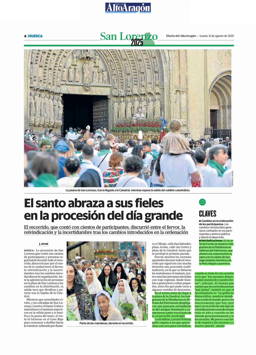 🗣️La Plataforma para la  defensa del patrimonio oscense denuncia la situación del  antiguo Seminario de Huesca desde hace años en estado de abandono. 
‼️No es cierto lo que dice la alcaldesa de Huesca <a href="/aytohuesca/">Ayuntamiento de Huesca</a> en sus declaraciones pues ni atiende ni escucha a la plataforma.