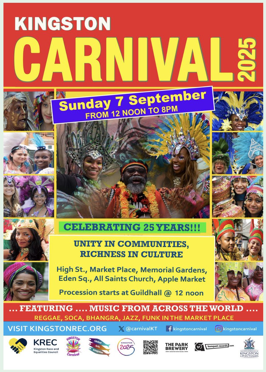 <a href="/carnivalKT/">Kingston Carnival</a> is almost here 7.9.25 We’re creating a spectacular so calling on all Mini owners to join our procession from 12nn <a href="/RBKingston/">Kingston Council</a> Town Centre to raise the profile Please contact john.azah@kingstonrec.org
