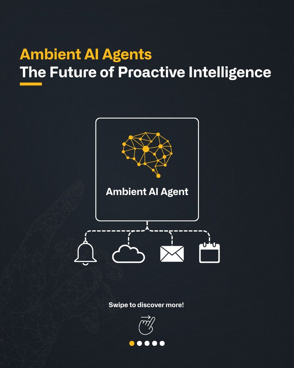 FlowX_ai's tweet image. What if technology could seamlessly enhance your operations, without disruption? 

Ambient agents are transforming industries like banking and insurance by discreetly supporting critical processes in the background by monitoring transactions, processing claims, ensuring…