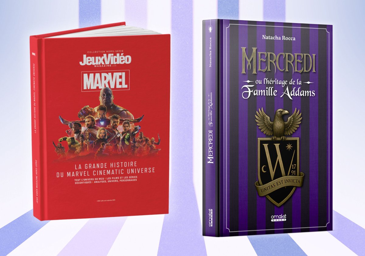 Bruno Rocca (@chez_bruno) on Twitter photo Chez <a href="/omakebooks/">Omake Books</a>, nous avons à cœur de proposer aux lecteurs des ouvrages qui célèbrent la richesse de la pop culture, avec exigence et passion.
C’est dans cet esprit que j’ai eu le plaisir de diriger la conception de deux parutions récentes :
📖 La Grande Histoire du Marvel Chez <a href="/omakebooks/">Omake Books</a>, nous avons à cœur de proposer aux lecteurs des ouvrages qui célèbrent la richesse de la pop culture, avec exigence et passion.
C’est dans cet esprit que j’ai eu le plaisir de diriger la conception de deux parutions récentes :
📖 La Grande Histoire du Marvel