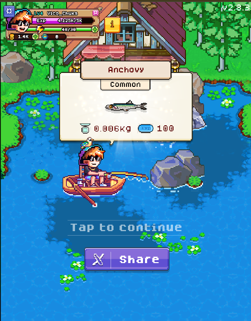 Vicochuks's tweet photo. gm ☀️
Started the day with a little Fishing Frenzy and bagged myself a fresh catch — nothing legendary, but every fish counts.
The grind is slow, the water is calm, and the collection keeps growing  @FishingFrenzyCo 

#gm #FishingFrenzy #CatchToEarn
