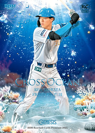 北海道日本ハムファイターズ 柴田獅子 BBM2025 GENESIS 25枚限定