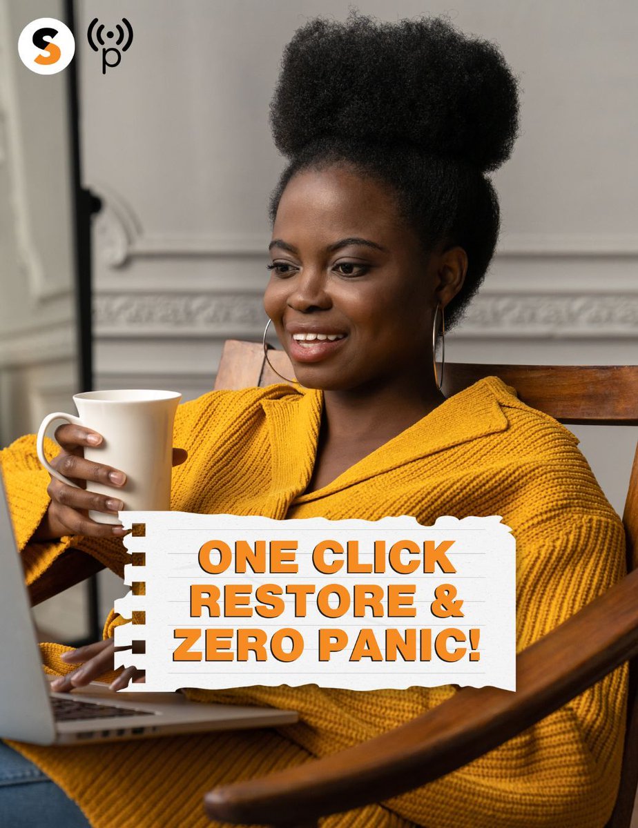 TechSoupSAfrica's tweet image. Lost data is lost time ☹️
Recover deleted files, crashed systems, and corrupted drives with Arctera system recovery.
One click restore. Zero panic
Get started: buff.ly/aRFVVDc
#backupsolution #systemrecovery #arcterarecovery #techessential #cloningtool