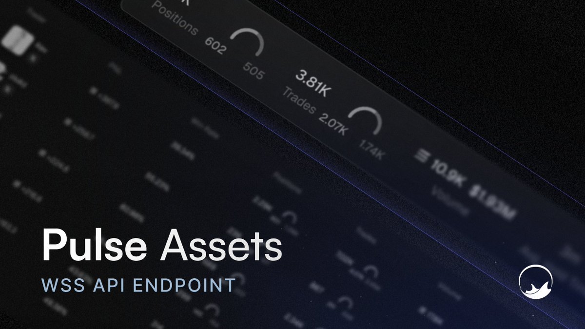❌ Pool-based stats
✅ Asset mode

Pulse Stream now supports ASSET mode → focused on token statistics rather than pool data.

More info:
docs.mobula.io/indexing-strea…
