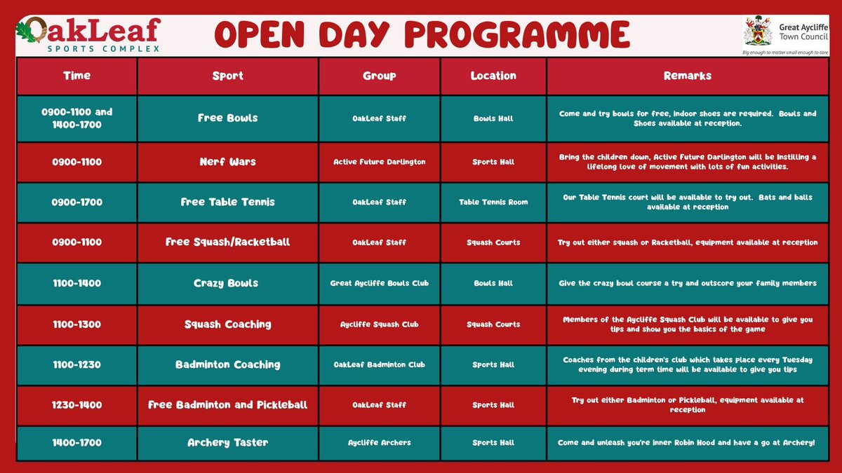 Oak Leaf Sports tweet media