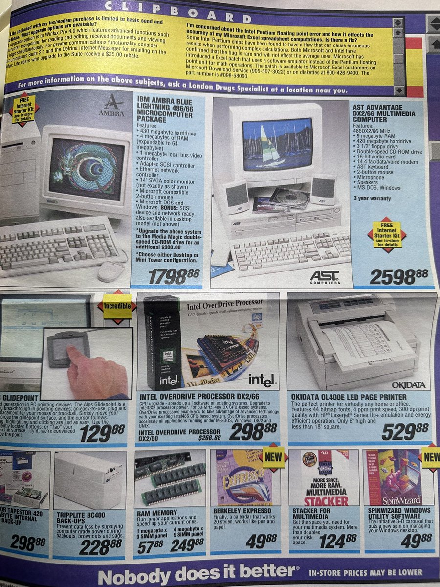 It's 1995, what would you buy?