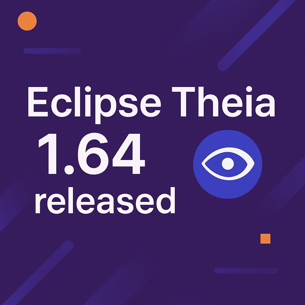 theia_ide's tweet image. 🚀 Eclipse Theia 1.64 is here!
Model aliases simplify LLM setup, a 3-way merge editor streamlines Git conflicts & more.
🔗 Read more: eclipsesource.com/blogs/2025/08/…
📅 Also: #TheiaCon 2025 CFP is OPEN: eclipse.org/events/2025/th…
#eclipsetheia #theiaide #theiai #eclipseclouddevtools