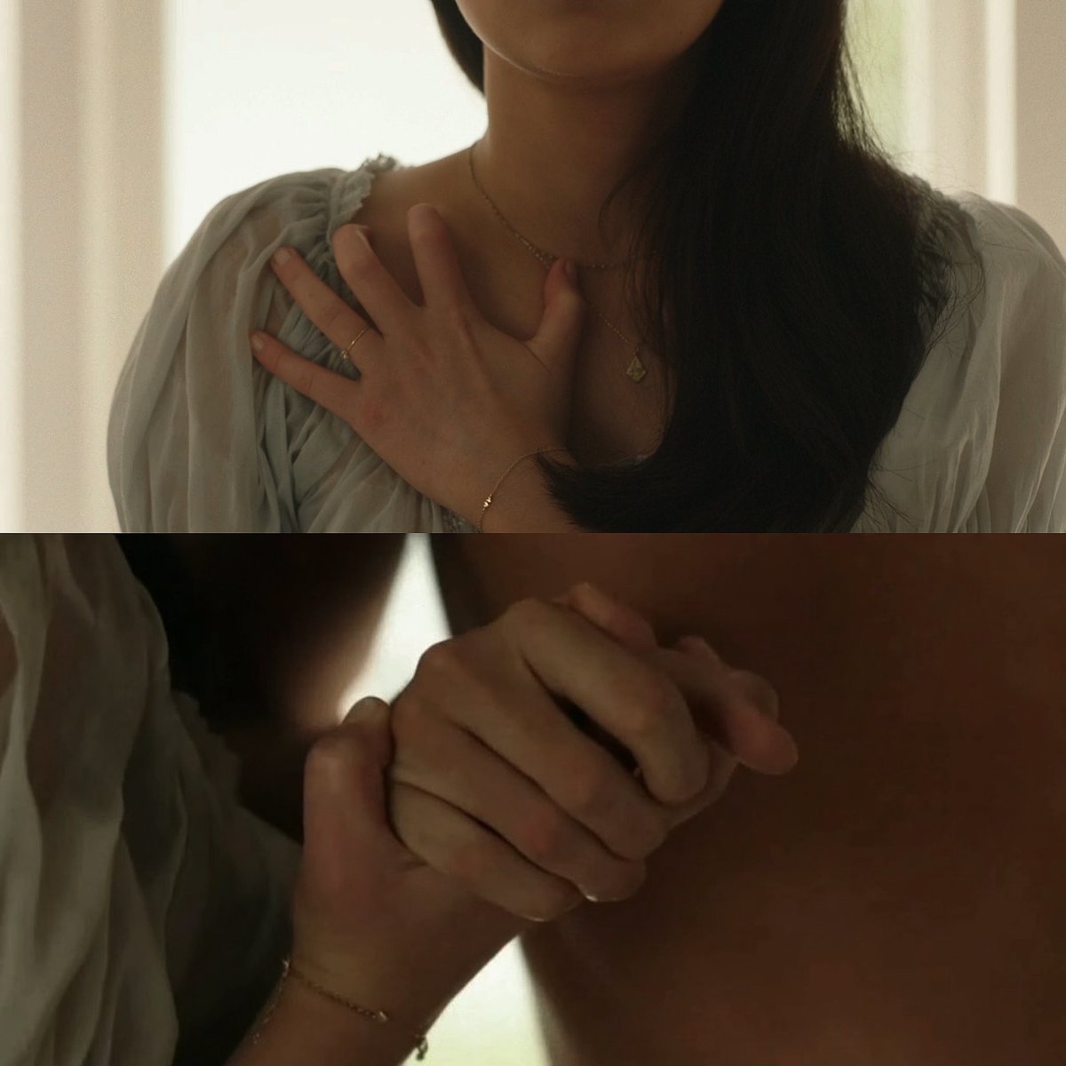 milistilinski's tweet photo. she puts her hand on his chest after not having held conrad's hand in years this is cinema #TheSummerITurnedPretty https://t.co/4aDrKt16Mp