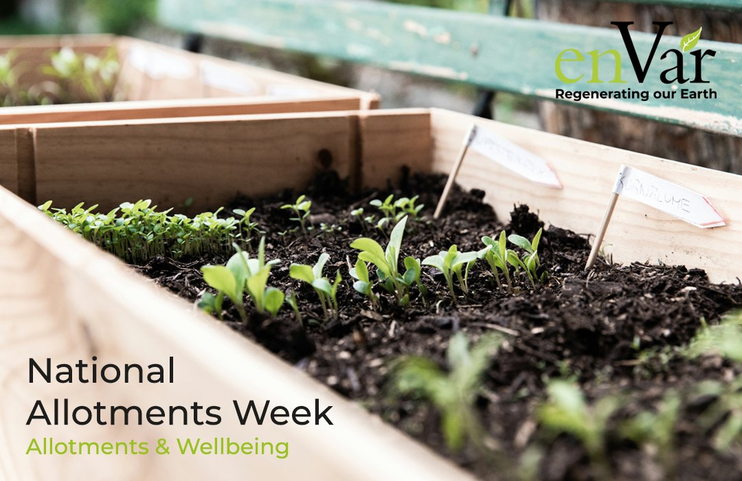 EnvarComposting's tweet image. 🌱 #NationalAllotmentsWeek (11–17 Aug) celebrates #AllotmentsAndWellbeing – boosting health, community & the planet.
Our PAS100 Rejuvenate Soil Improver & Woodland Mulch turn recycled green waste into rich, carbon-locking soil.
🌿 Order: envar.co.uk/all-products/ ♻️