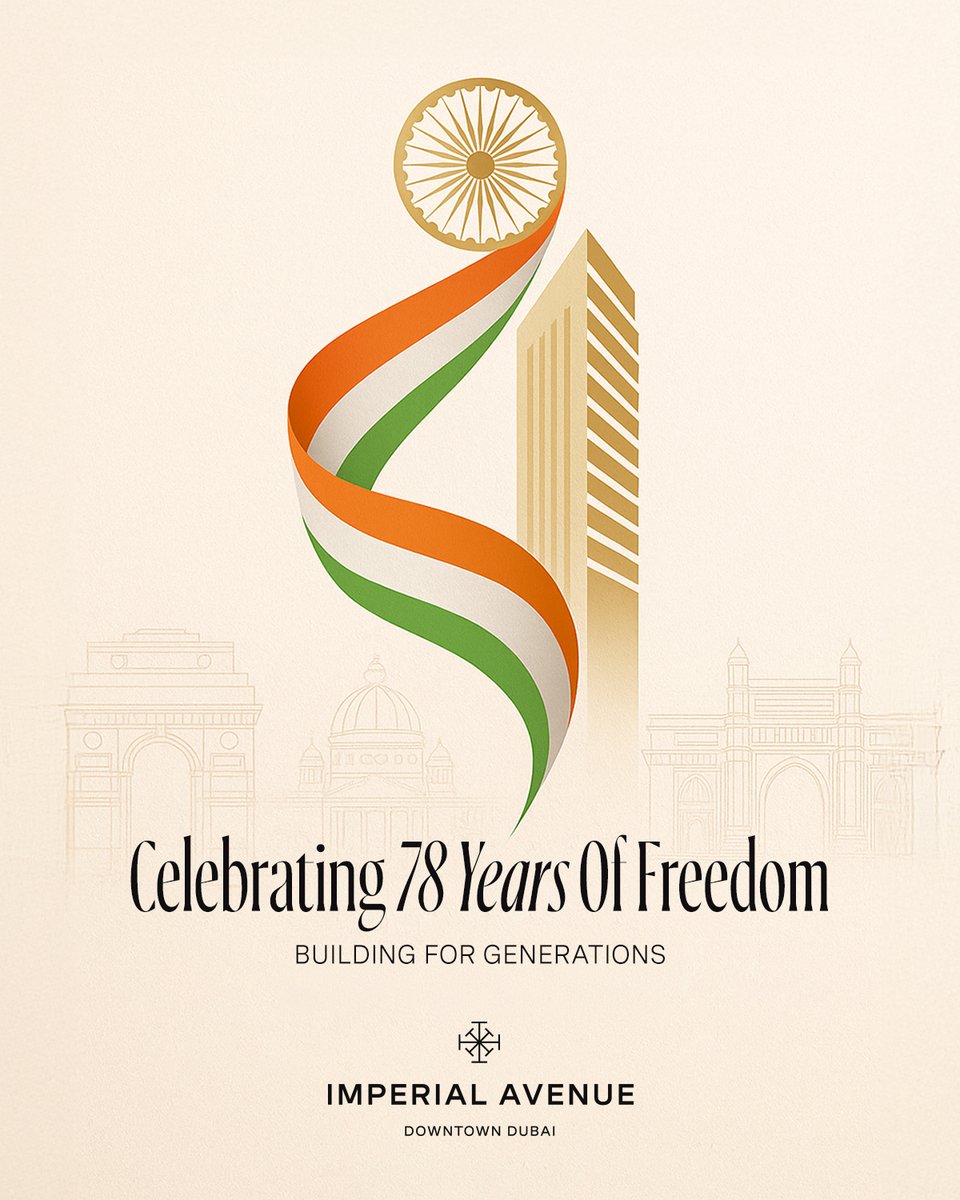 From the foundations of heritage to the skylines of tomorrow — freedom has given us the canvas to create timeless landmarks.
This Independence Day, we celebrate the dreams we build together.
Happy Independence Day 🇮🇳

#ShapoorjiPallonji #IndependenceDay #BuildingIndia