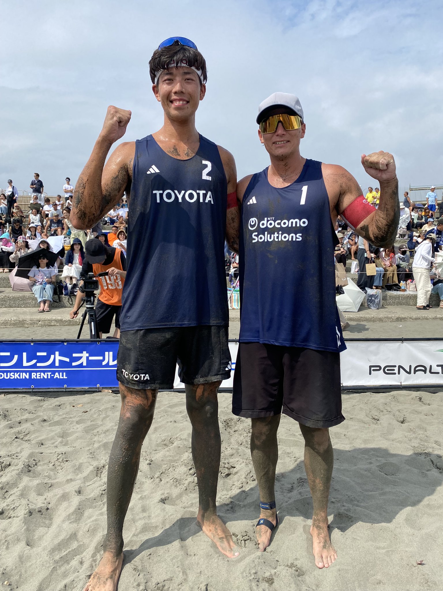 ビーチバレー　JVAユニフォーム1(青) ビーチバレー JVAユニフォーム1(青) JVAビーチバレーボール