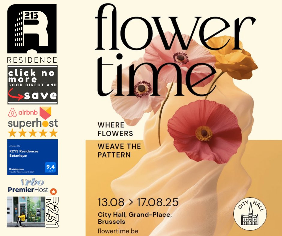 HotelSerge's tweet image. R213 - Your home away from home, only better ❗️
r213.be
#flowertime
#visitbrussels