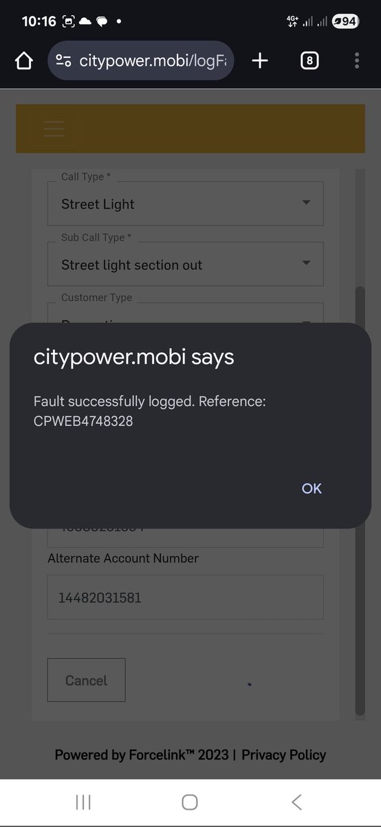 DavidG_P9's tweet photo. @CityPowerJhb street lights switched off again https://t.co/goYOPVGKDj