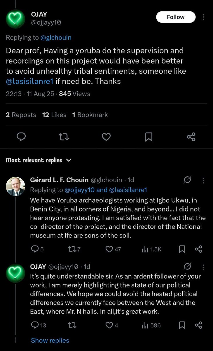 When Obasanjo was President, there was sanity in Yoruba lands.

Druggie became President and some of my people have lost their sanity.

Tinuboo has destroyed my tribe with bigøtry o! 

Jesu mi o what am I reading here!?🤦🏽‍♀️
