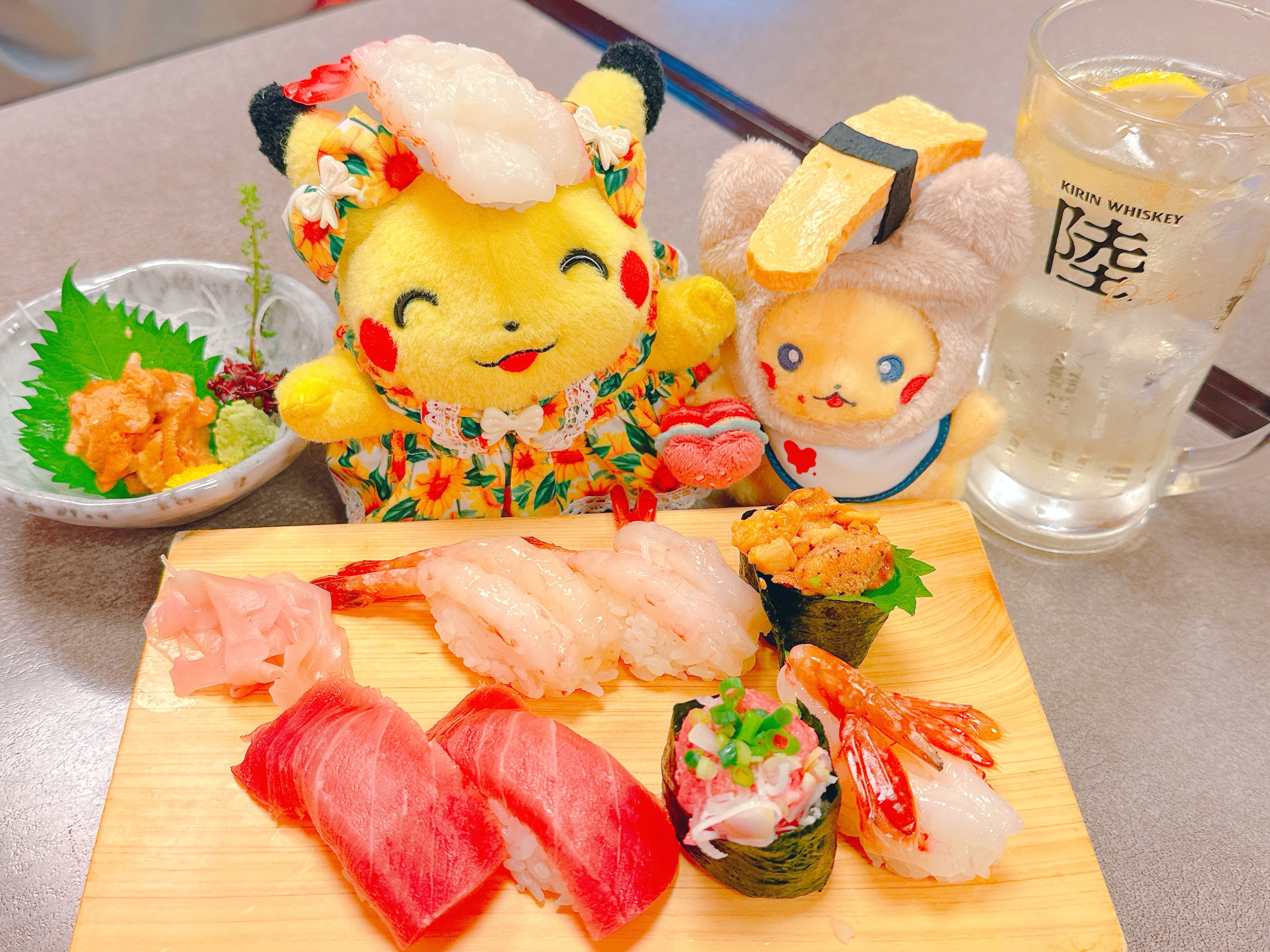 初期ピカチュウ　ハンドメイド（ピンクカラー） 初期ピカチュウ ハンドメイド（こねずみカラー） - メルカリ