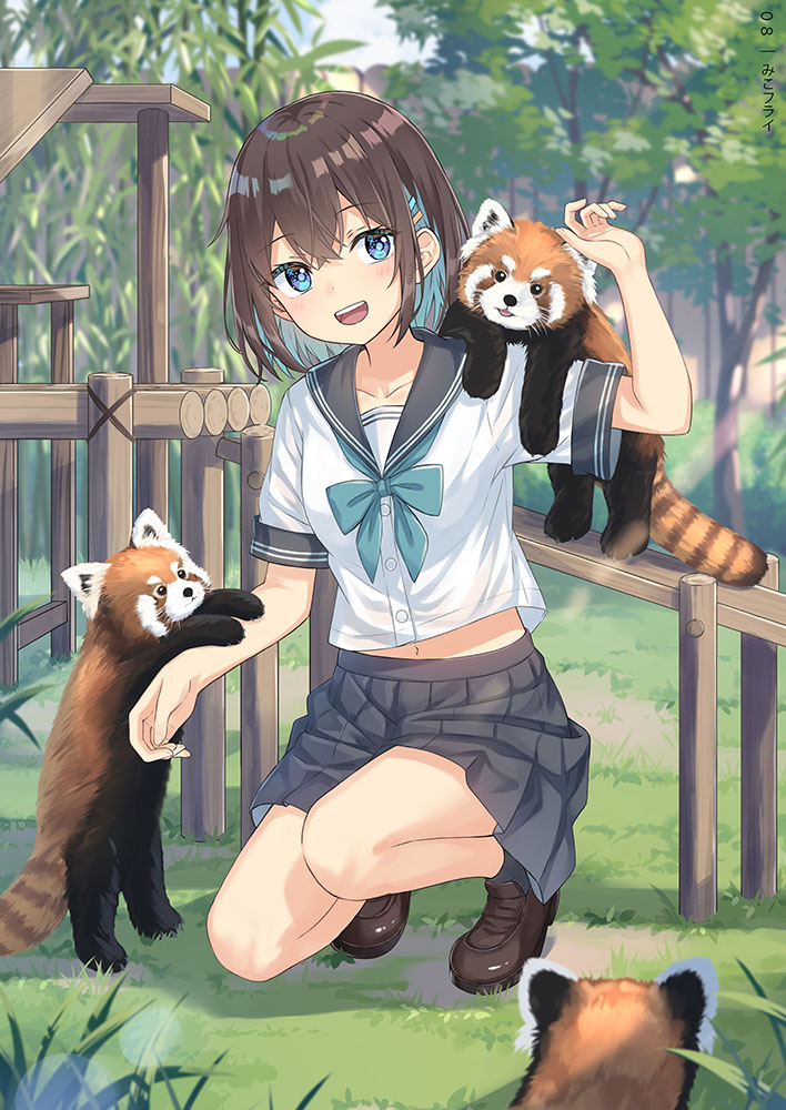 【冊子版告知】
イラスト企画「アニマル×セーラー服」の冊子版を発行させていただきます。
表紙は千種みのり様(<a href="/minori_chigusa/">千種みのり🍎『志乃と恋』8/23発売</a>)！

各書店様にて予約開始&amp;今週末から取り扱い開始予定です！

〇メロンブックス様
melonbooks.co.jp/detail/detail.…

〇とらのあな様
ec.toranoana.jp/tora_r/ec/item…