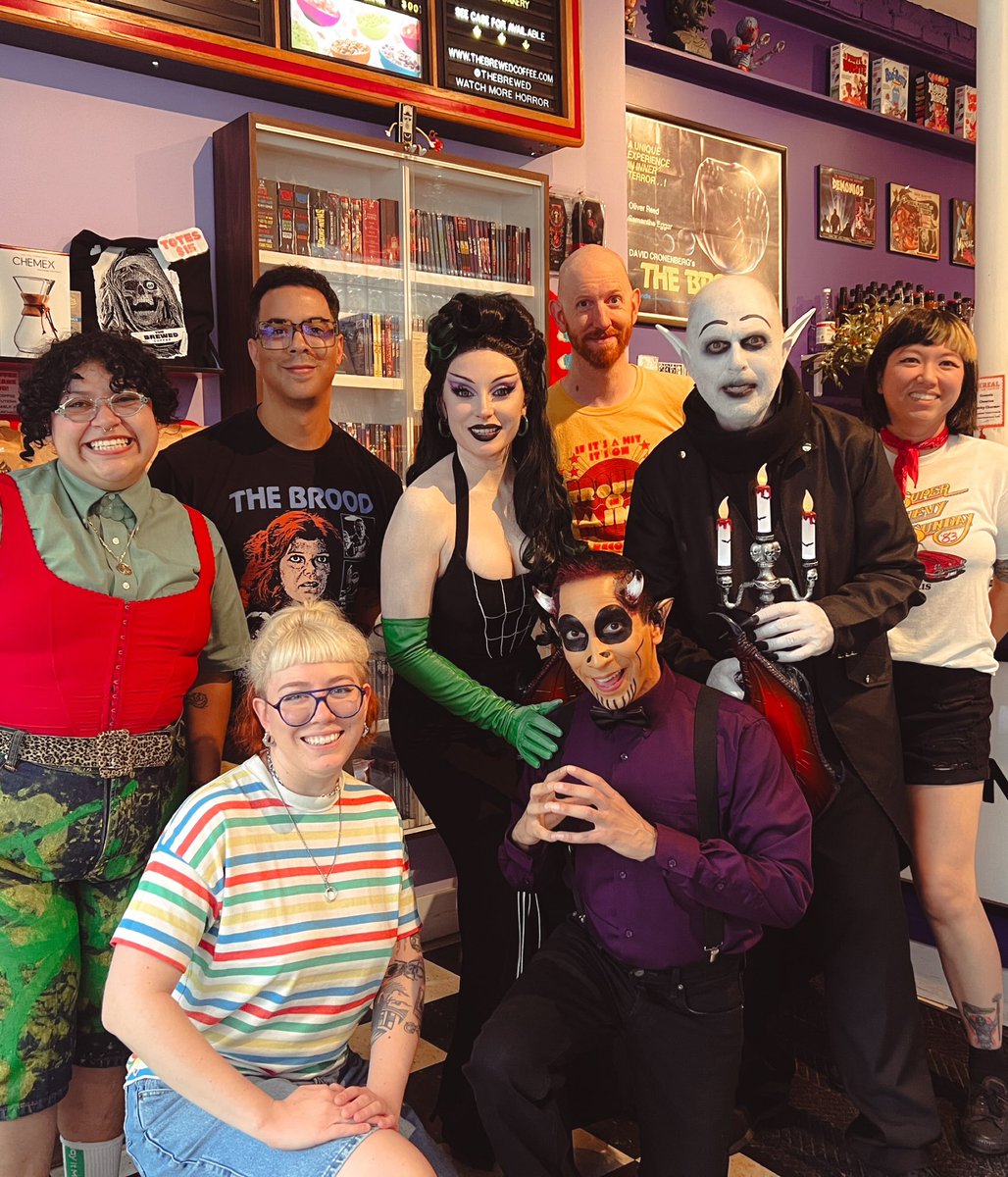 The Brewed (@thebrewedcoffee) on Twitter photo The <a href="/Svengoolie/">Svengoolie</a> Gang stopped by the shop today. Coffee was drank, chickens were thrown, and content was created. The <a href="/Svengoolie/">Svengoolie</a> Gang stopped by the shop today. Coffee was drank, chickens were thrown, and content was created.