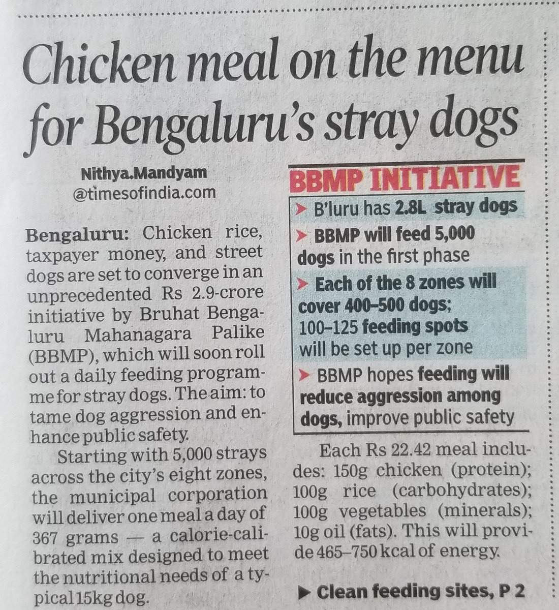 Abhi_GOAT18's tweet photo. #Bengaluru DOGS Eating Biryani & be like:
We are not same😎
#straydogsfreeindia #straydogs #Bengalurudogs #dogsindanger https://t.co/GTKk3SXWNI
