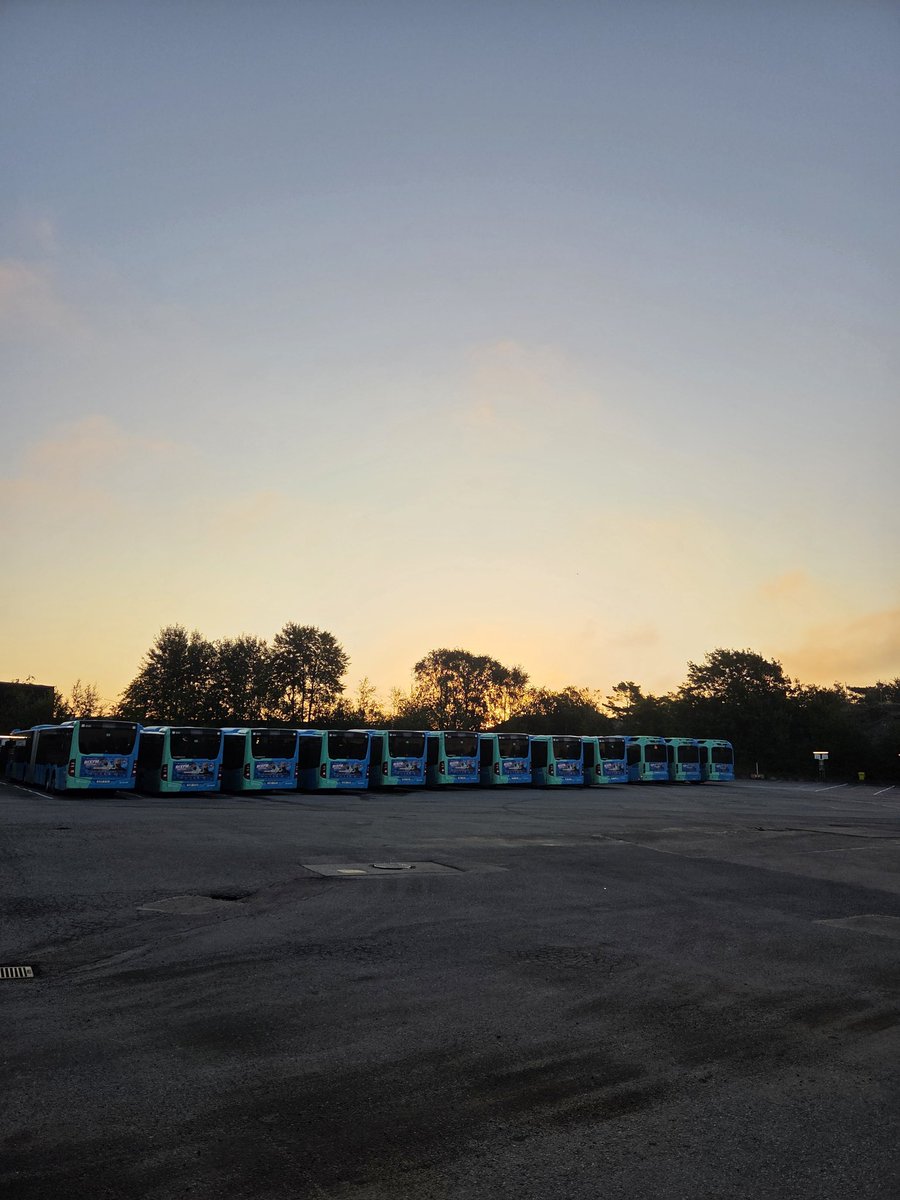 hexletter's tweet image. Смотреть на автобусики и встречать рассвет