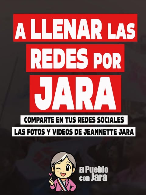 El Pueblo con Jara (@pueblo_con_jara) on Twitter photo 