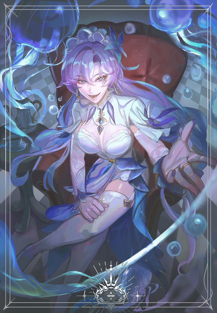 Fanart queen Cantarella fisalia family✨✨❤️ #Cantarella #wuwa #WutheringWaves #WutheringWavesfanart